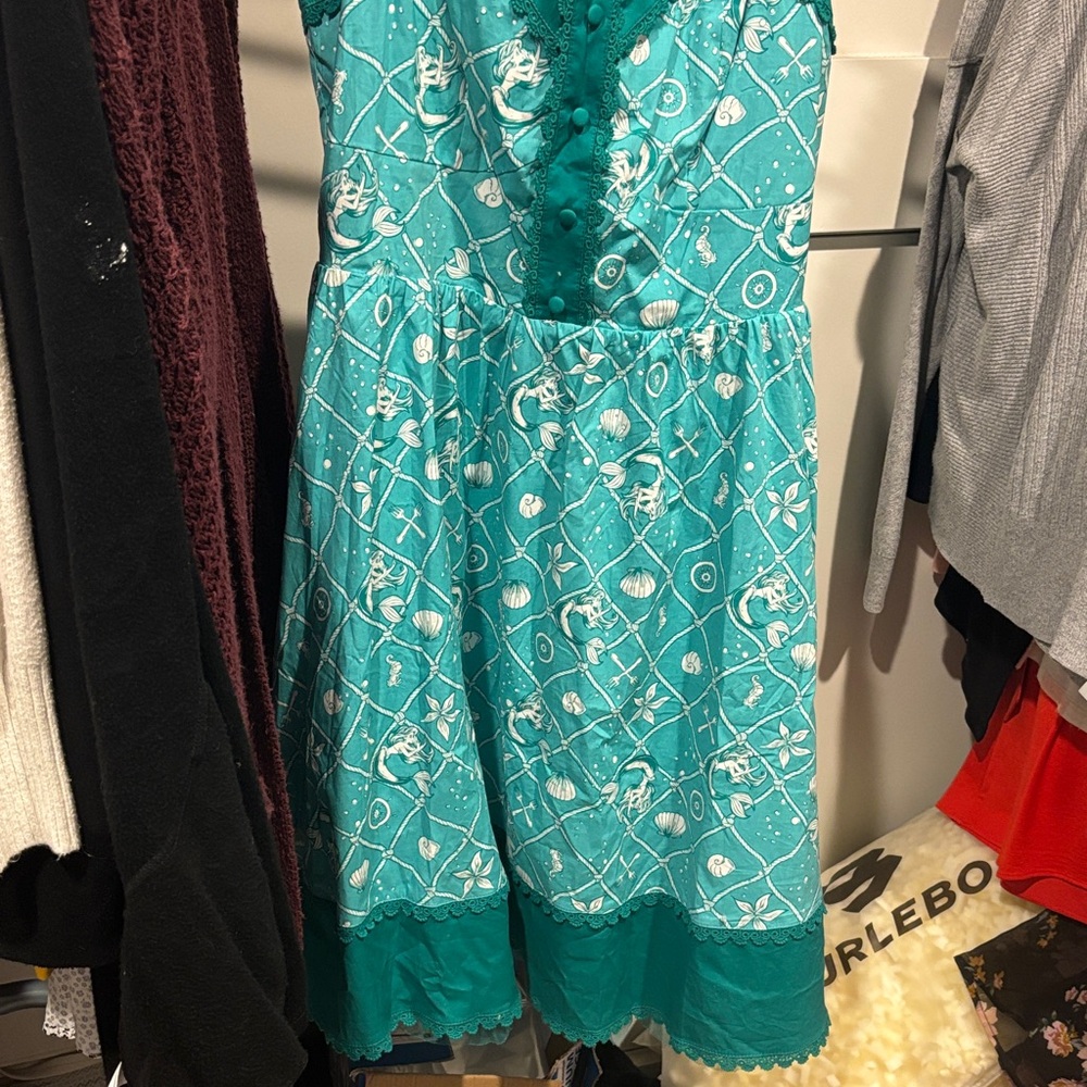 Disney Teal Mini Dress - Picture 2 of 3